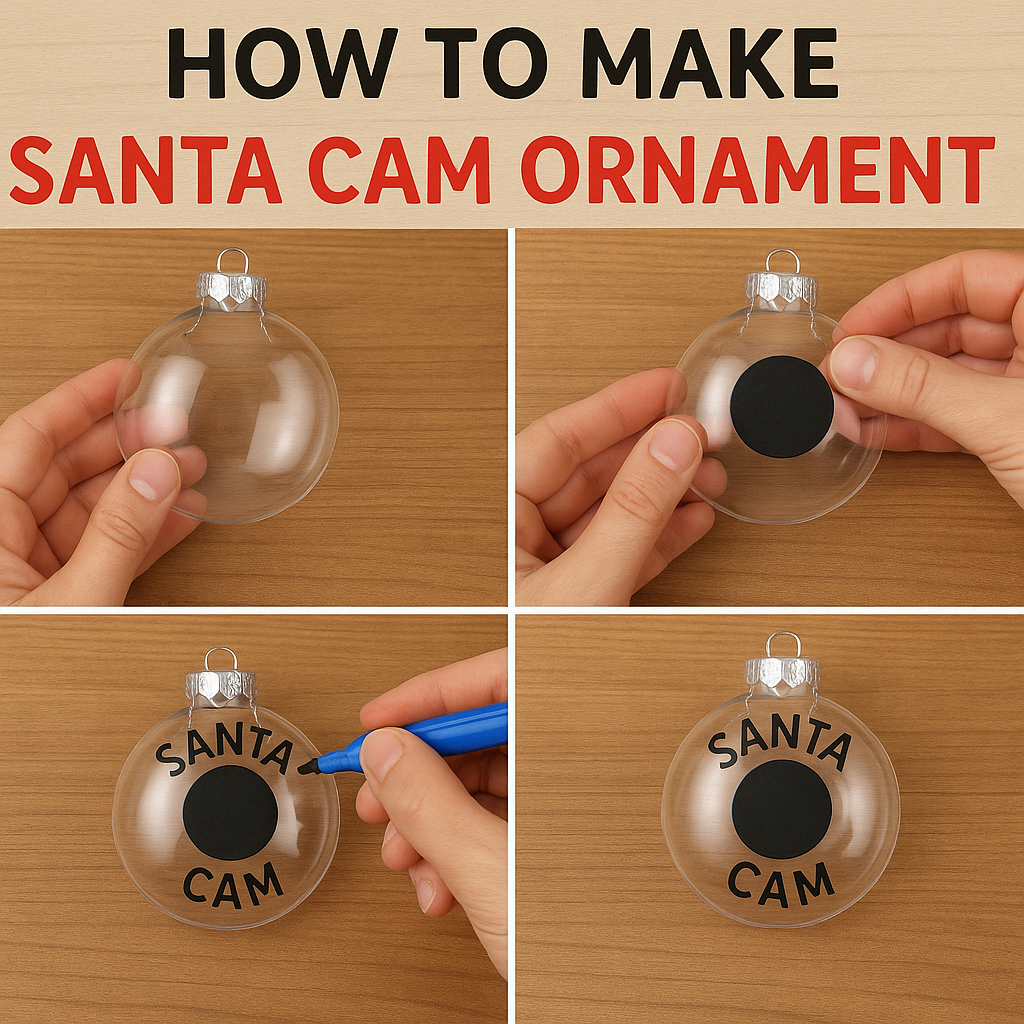 Crafting Personalized Holiday Keepsakes: A Guide to Santa and Memory Cam Ornaments