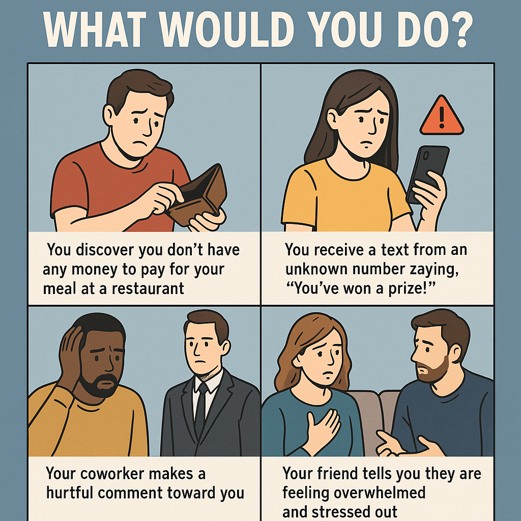 Elevate your next adult game night with these engaging what would you do scenarios.