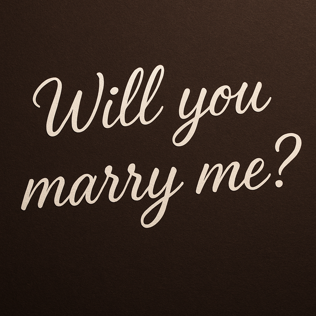 Make a Grand Statement for the Big Question: Proposing with Will You Marry Me Banners