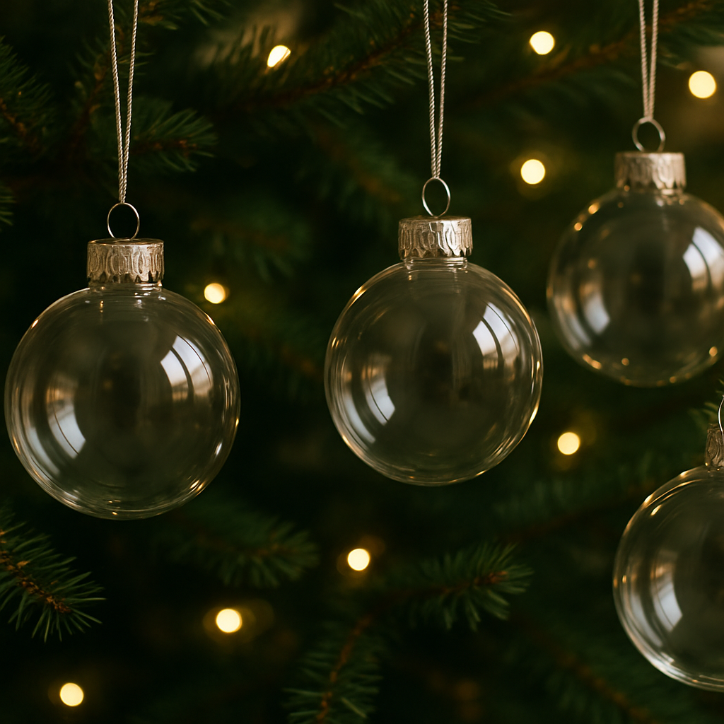 More Than Just Sparkle: Creative Ideas for Filling Clear Christmas Ornaments to Make Them Truly Unique