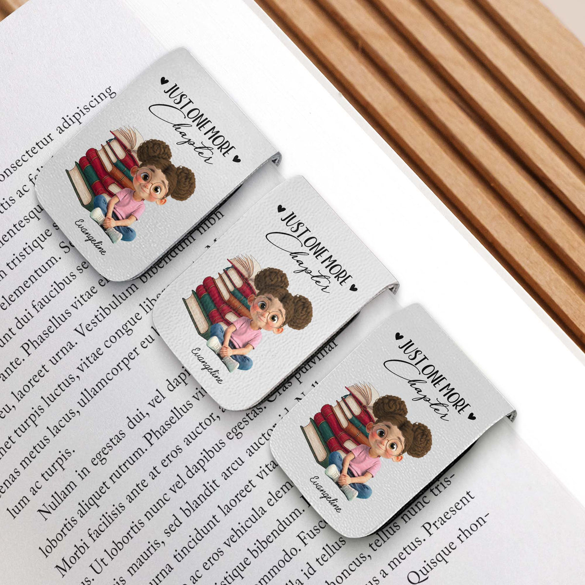 Just One More Chapter, Girl Reading Books