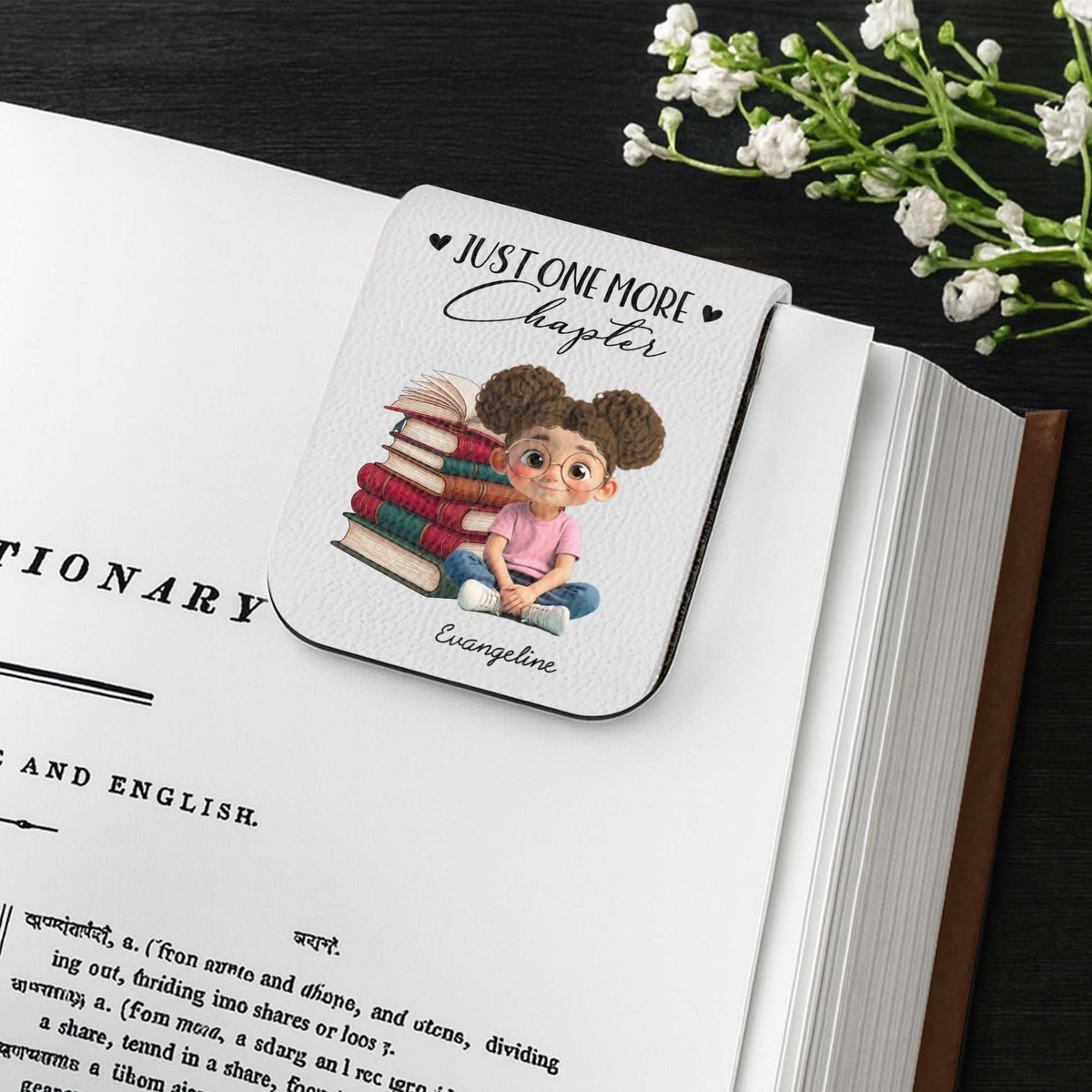 Just One More Chapter, Girl Reading Books