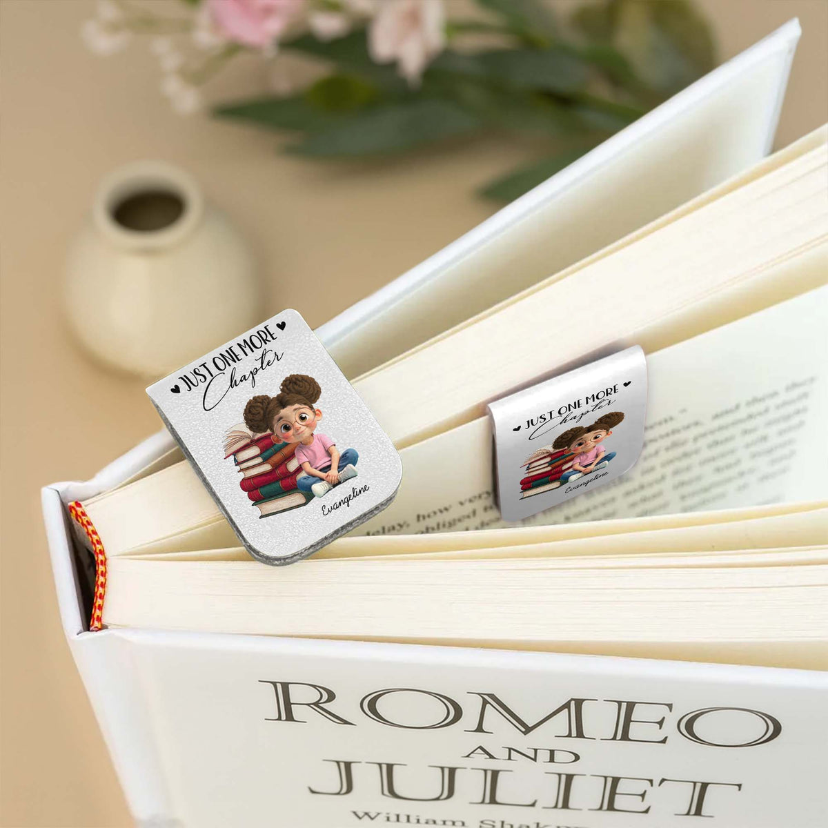 Just One More Chapter, Girl Reading Books