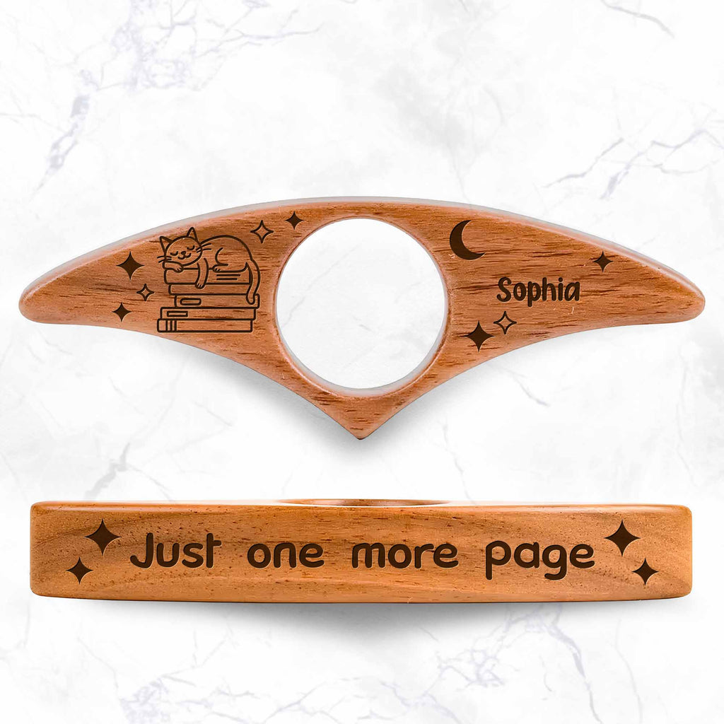 Just One More Page, Book Holder