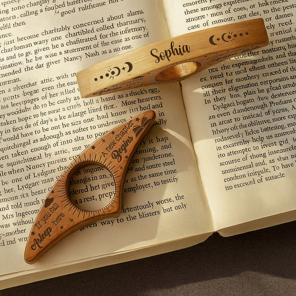 Handmade With Love, Perfect Reading Accessory, Stars And Moon