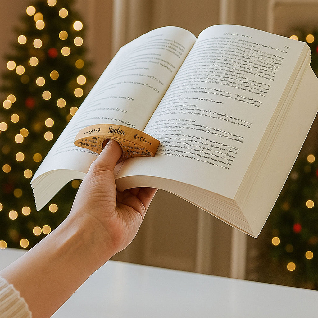 Handmade With Love, Perfect Reading Accessory, Stars And Moon