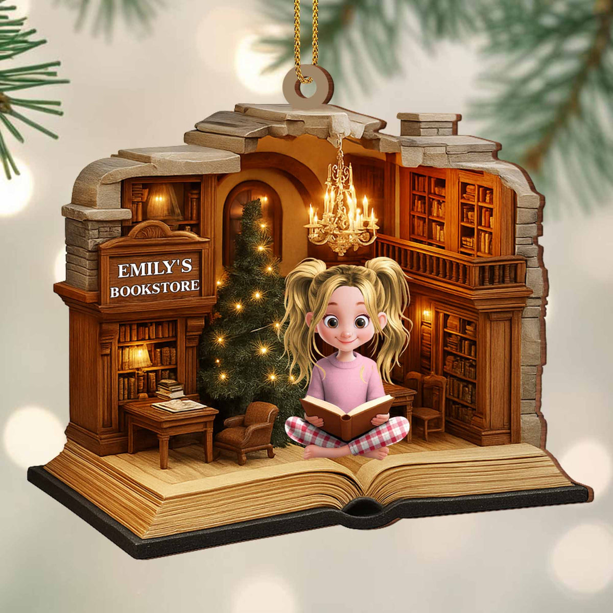 Celebrate The Love Of Reading With a Charming Library Scene