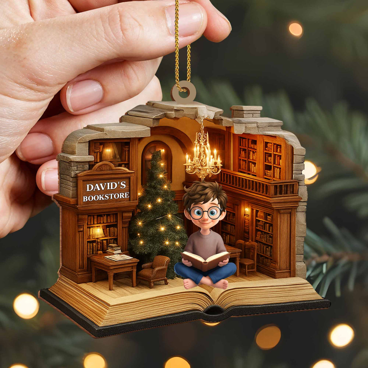 Celebrate The Love Of Reading With a Charming Library Scene