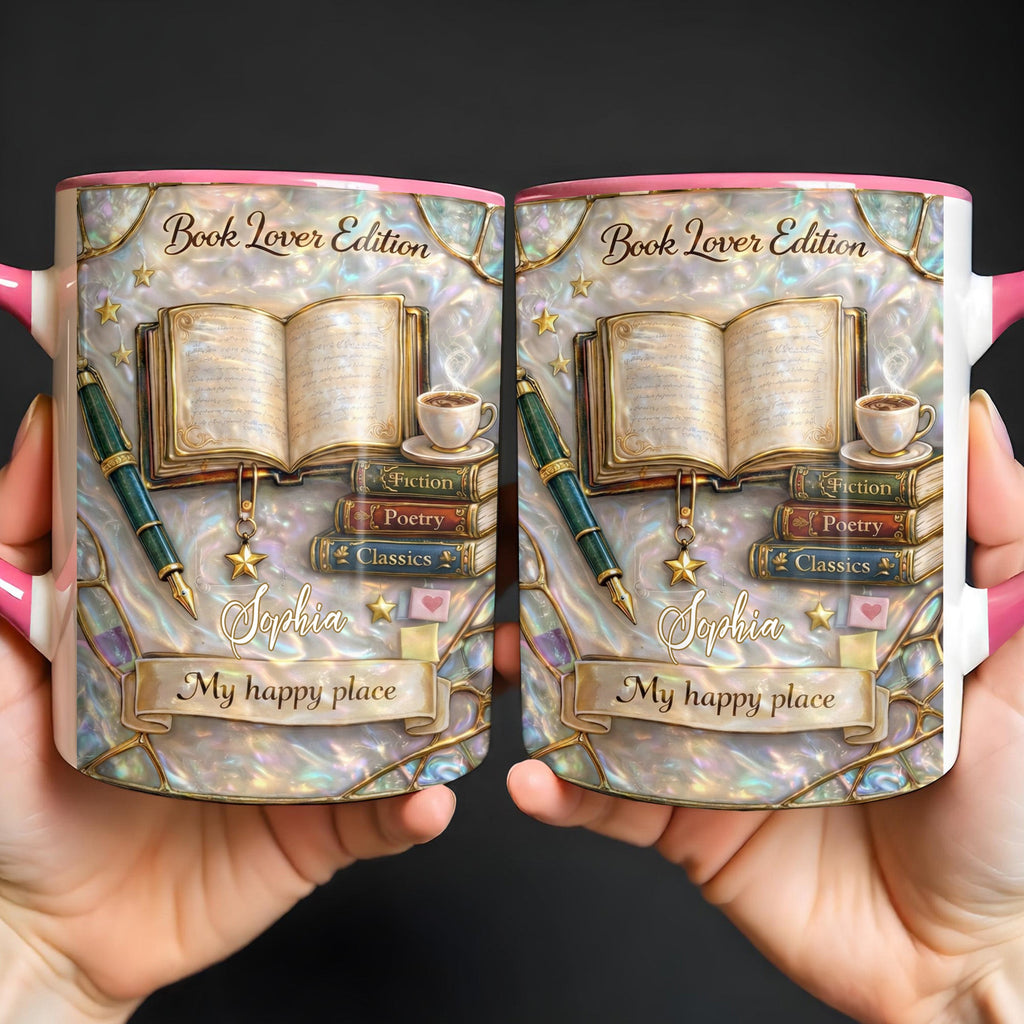 Book Lover Edition, My Happy Place With Books And Coffee