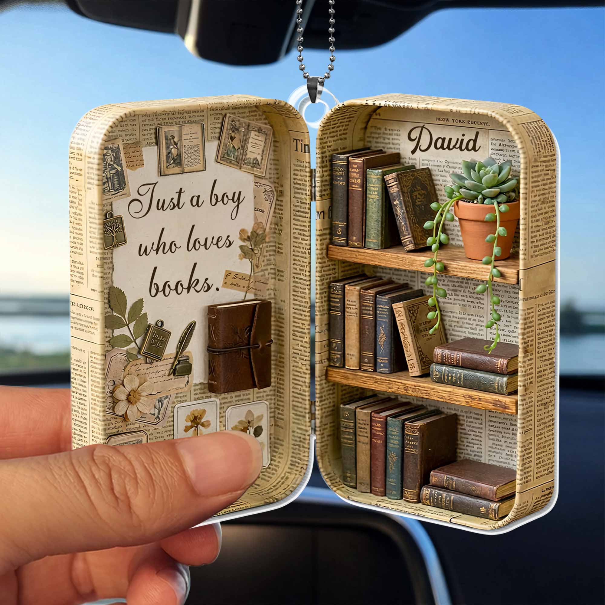Just A Girl Who Loves Books Vintage Library Suitcase And Bookshelf