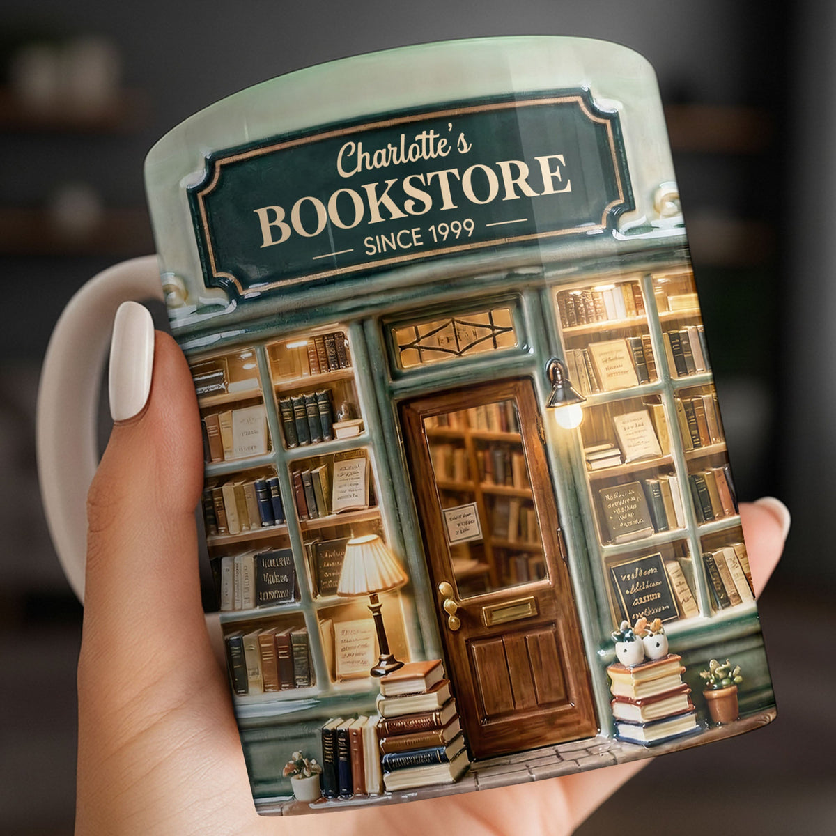 My Bookstore Since, Cozy Bookshelf Design