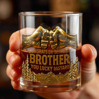 Congrats On Being My Brother, Fist Bump And Mountains Design