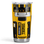 Perfect Gift For Handyman Featuring Tools And Drill Design - Personalized Custom Stainless Steel Tumbler 20oz 30oz - BRT010_TB