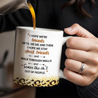 Friends Until We Die Ghost Friends Mug