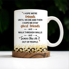 Friends Until We Die Ghost Friends Mug