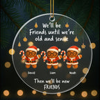 We'll Be Friends Until We're Old And Senile With Santa Outfits