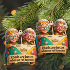Roads Are Better When We Roll Together, Elderly Ladies in Van