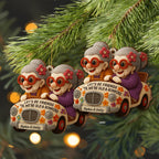 Let's Be Friends 'Til We're Old & Bonkers, Elderly Women in Car