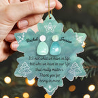 Thank You For Being In Mine, Snowflakes And Christmas Trees