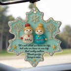 Thank You For Being In Mine, Snowmen And Tree