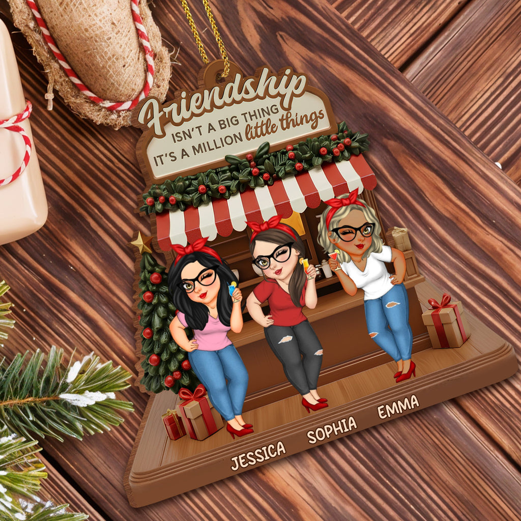 Friendship Isn't A Big Thing With Holiday Decorations