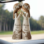 Friends For Ever Always & True With Butterflies And Floral Design