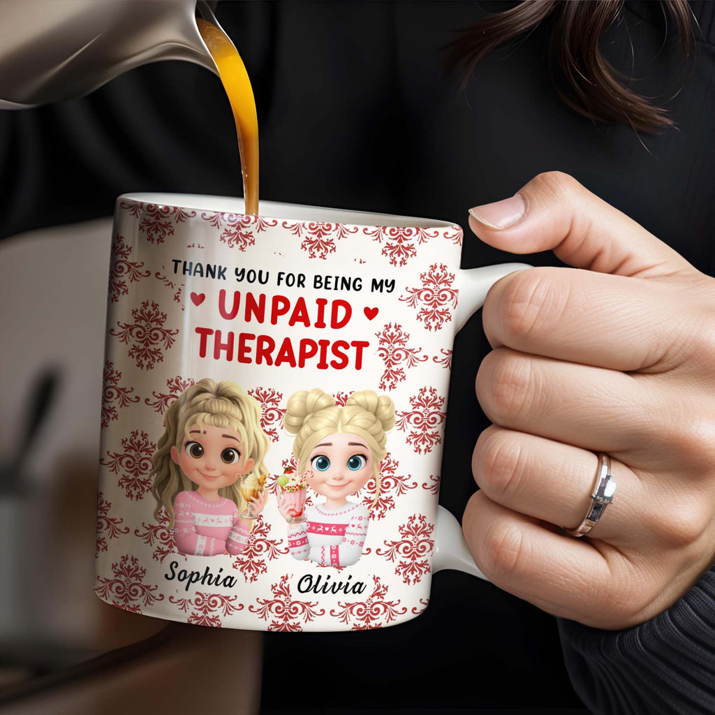Thank You For Being My Unpaid Therapist With Cartoon Girls