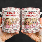Thank You For Being My Unpaid Therapist With Cartoon Girls