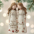 You're The Sister I Got To Choose With Dresses And Flowers