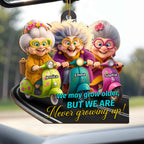 We May Grow Older But We Are Never Growing Up, Older Women, Scooters