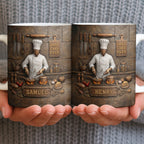 Best Chef Ever With Kitchen Tools And Cooking Stove