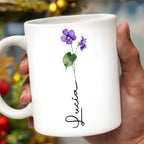 Celebrate Everyday Moments Violet Flowers Touch