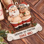 Growing Old Together With Santa And Mrs. Claus