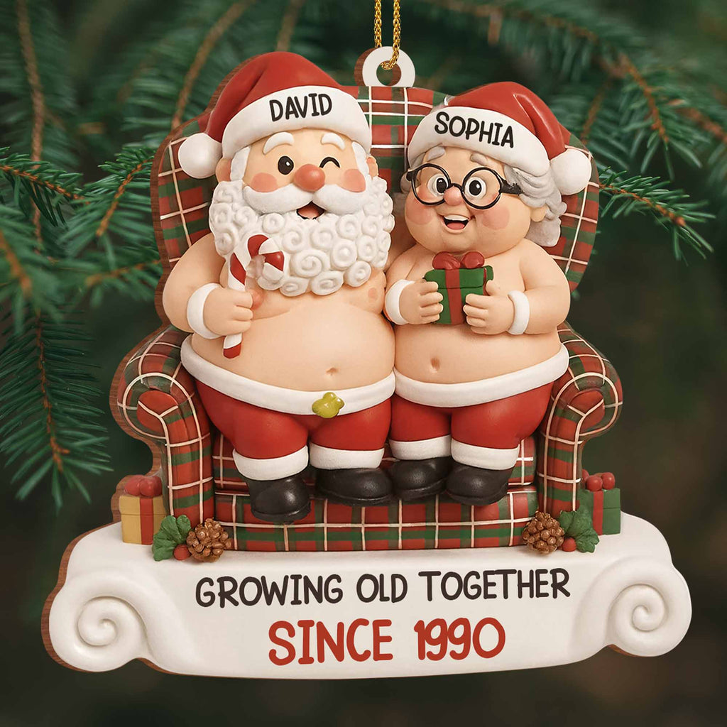Growing Old Together With Santa And Mrs. Claus