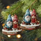 Growing Old Together, Custom Couple Gnomes