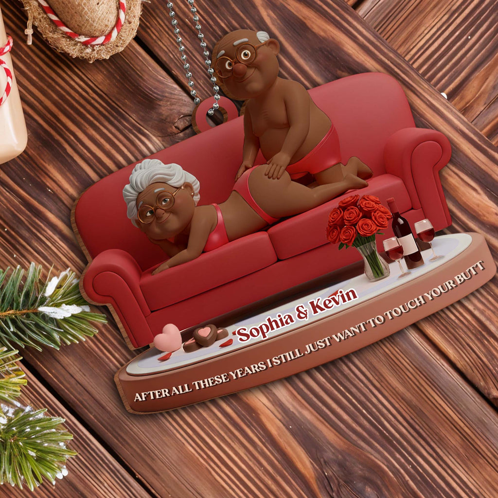 After All These Years, Elderly Couple On Sofa