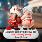 Annoying Each Other Since 1990 And Still Going Strong, Santa And Mrs. Claus