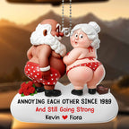 Annoying Each Other Since 1990 And Still Going Strong, Santa And Mrs. Claus
