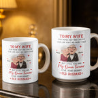 To My Wife You Are My Queen Forever Elderly Couple