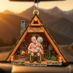 Fishing Partners For Life Cabin Ornament