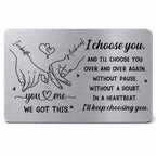 I Choose You Over And Over, Heart And Holding Hands