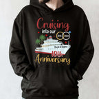 Cruising Into Our 40th Anniversary With Cruise Ship And Palm Trees
