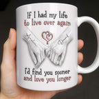 If I Had My Life To Live Over Again I'd Find You Sooner
