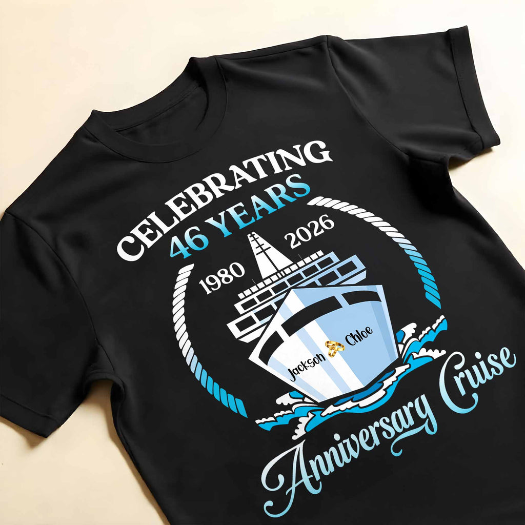 Celebrating 23 Years Anniversary Cruise With Waves and Rope