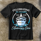 Celebrating 23 Years Anniversary Cruise With Waves and Rope
