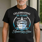 Celebrating 23 Years Anniversary Cruise With Waves and Rope