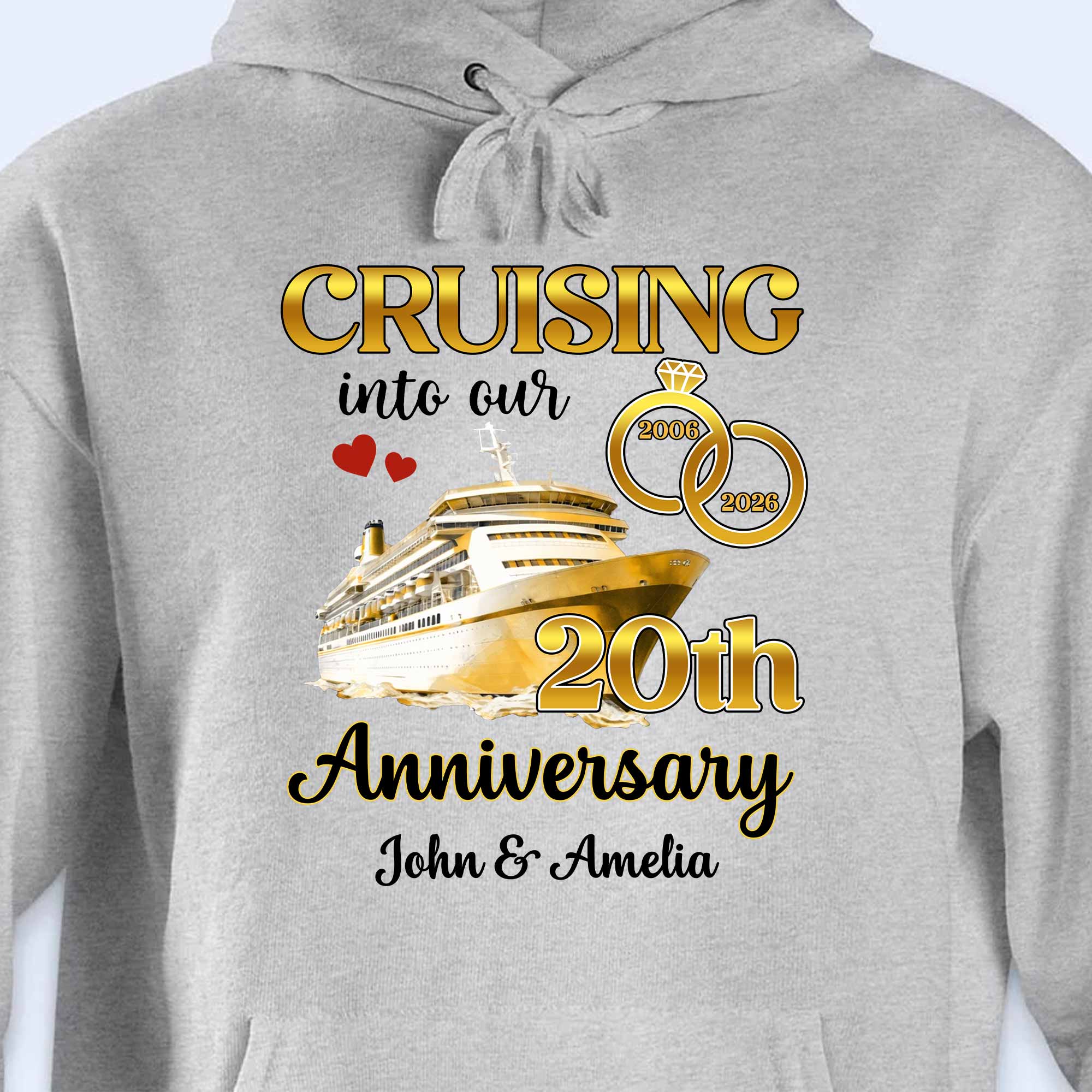 Cruising Into Our Anniversary Ship And Wedding Rings