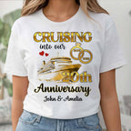 Cruising Into Our Anniversary Ship And Wedding Rings