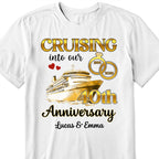 Cruising Into Our Anniversary Ship And Wedding Rings