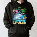 Our Anniversary Cruise with Palm Trees and Ocean